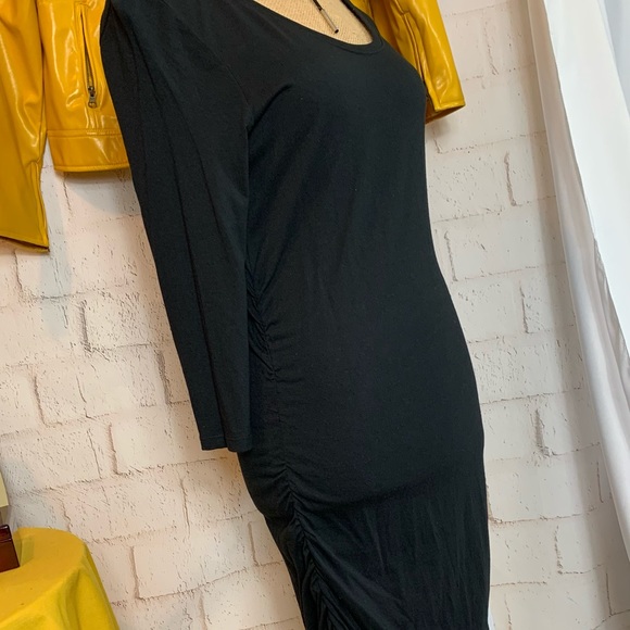 ⬇️ KNIT BLACK DRESS-EXPRESS - Picture 5 of 6